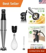 Immersion Blender Handheld 1100W 3 in 1 Corded Stick Hand Blenders for Kitche...