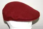 KANGOL NEW WOOL 504 HAT FLAT HAT NEWSBOY RED MEDIUM BRITAIN NEW W/ TAGS