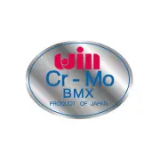 WIN - bar and stem decal - CROMO - Old school bmx