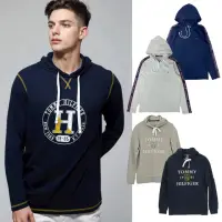 在飛比找momo購物網優惠-【Tommy Hilfiger】湯米 薄長袖 大LOGO 串