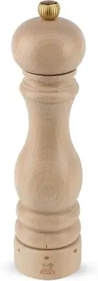 Paris u'Select Adjustable Pepper Mill - Beechwood, 9-Inch Manual Grinder