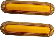 1 Set LED Trailer Side Marker Lights Durable Marker Lights for Trucks Fire Engines and More Easy Installation Reliable Night Visibility