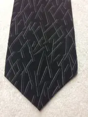 KENNETH COLE MENS TIE BROWN WITH GRAY ACCENTS 3.5 X 57 NWT