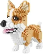 [Balody] Dog Welsh Corgi Pembroke Figure Built with Mini Building Blocks 1380 Pieces