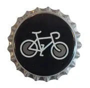 100 Black Oxygen Absorbing Beer Bottle Caps Brewing Homebrewing Crown Bicycle