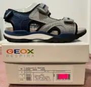 GEOX Borealis Sandal Grey and Blue (New with box)