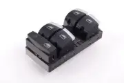 Genuine AUDI Chrome Master Window Switch A3 8P A4 S4 RS4 B6 B7 A6 S6 RS6 C6 Q7 (for: Audi)
