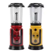 Radio Lantern Hand Crank USB Rechargeable AM FM Emergency Radio Flashlight Ho JJ