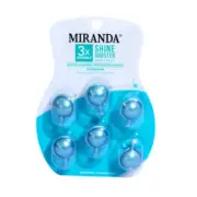 6x Miranda Hair Serum Shine Booster Olive Oil Hydration @6x1ml