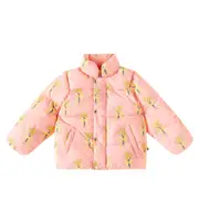 [Mini Rodini] Mini Rodini Winter Flowers puffer jacket M 24/36 pink