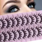 Dramatic Fairy Clusters Manga Lashes Wet Look Fake Eyelashes Cosplay Lashes