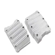 Arlen Ness 10-Gauge Billet Chrome Rocker Box Top Cover Set (18-252)
