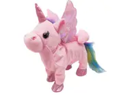 Walking Unicorn Toy With Remote Control Leash, Electronic Pet, Walking Pony Toy Horse, Unicorn Toy