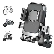 XANES Anti-Shock Bicycle Phone Mount 360° Rotation Quick Release Shockproof GPS Navigation Bike Holder for 4.7-7.2 inch