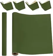 uxcell 40"x16" Bookbinding Cloth, Linen Book Cover Bookbinding Repair Cloth Book Binding Cloth for Bookbinding Book Arts Sewing DIY Craft, Green