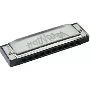 HOHNER "HOT METAL" HARMONICA IDEAL FOR ROCK & ROLL KEY of Bb