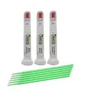 Touch-Up Set Suitable for Skoda , F9F Laser White+Clear Varnish + Base, LF9F