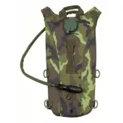 Czech Army Camo M95 Pattern Hydration Backpack w/ TPU Bladder 2.5L Capacity