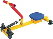 Rowing Machines for Kid, Home Rower Multi-Gym Monorail Hydraulic Resistance, for Boys and Girls
