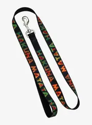 Disney The Lion King Hakuna Matata Pet Leash By Buckle Down - 48 Inch - New, With Tags