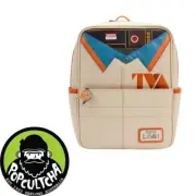 Loki - Variant TVA Light Up 12” Faux Leather Mini Backpack "New"