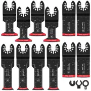 12PCS Oscillating Saw Blades Multi Tool For Dewalt Fein Metal Wood Cutter·-