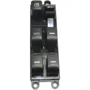 Window Switch For 99-02 Nissan Quest 6 Cyl 3.3L Front Driver Side 6 Button Black (for: Nissan)