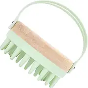Ipetboom Silicone Scalp Massaging Brush Exfoliating Shampoo Scrubber for All Hair Daily Use Hair Care Tool Gentle Bath Shower Comb for Clean and Healthy Scalp