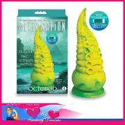 Alien Nation - Octopod 9" x 3" Vibrating Usb Suction Cup 10 Speeds Silicone Yell