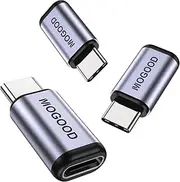 MOGOOD USB C Male to Female Adapter,Support 100W Fast Charging 40Gbps Data Transfer 8K@60Hz Video Output for USB4,Thunderbolt 4/3,Laptop,Steam Dock,Switch,Tablet