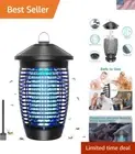 Portable Electric Bug Zapper: Waterproof Mosquito Killer for Garden & Home