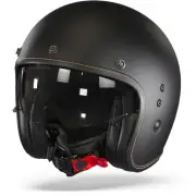 Belfast Evo Matt Black Jet Helmet