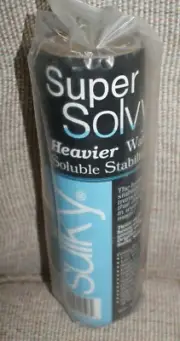 Sulky Super Solvy Water Soluble Roll Stabilizer 8 " x 9 yds New Fast Shipping