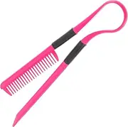 BELLIFFY Hairdressing Straightener Comb Hair Straightening Brush Hair Straightener for Flat Iron