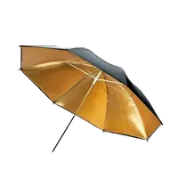 在飛比找蝦皮商城優惠-Godox 神牛 101 cm 精美黑頂摺合金色反光傘 外黑