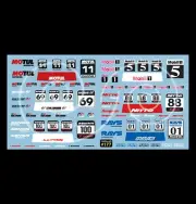Sponsor / Number Waterslide Decals 1/64 Scale CUSTOM Hot Hw # 177