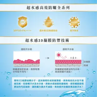 雪芙蘭 超水感高效防曬噴霧 50g 清爽保濕/清爽勁涼 SPF50+/PA++++ 防水 臉部防曬 身體防曬【金興發】