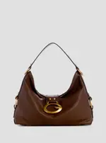 GUESS Brown Camden Shoulder Bag
