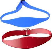 PAMINGONO 2 Pcs Barber Band Adjustable Hair Fade Guide Hair Fading Template Silicone Hair Fade Guide Neckline Hair Styling Tool Silicon Fade Guide Haircut Guide for Men Neck Shaving Template