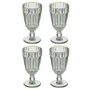 4PK Amara 250ml Wine Glass Drinking Water/Juice Stemware Cup Glassware Set Sage
