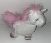 Aurora Macaron Collection DK Pink Unicorn 10 Inch Plush Figure NEW IN STOCK