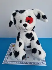 BUILD A BEAR Dalmatian BE Mine Pup Valentines Gift BNWT