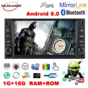 WiFi Mirrorlink 7" 2 Din GPS Touch Screen Car Radio Stereo Bluetooth Android 9.0