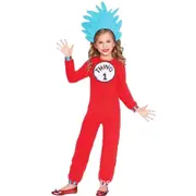 Kids Thing 1 Dr Seuss Costume Book Week Cosplay