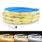320LEDs/M High Brightness FCOB Flexible Ribbon Linear Dimmable Room Decor 1M-10M