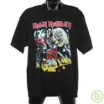 IRON MAIDEN / NUMBER OF THE BEAST BLACK - T-SHIRT (L)