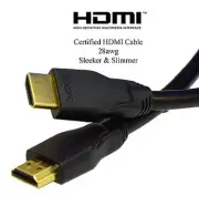 25 Feet UL Listed HDMI 1.4 High Speed Cable with Ethernet