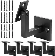 5 X 304 Stainless Swivel Handrail Brackets for Staircase , Adjustable Square Sta