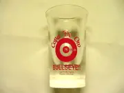 12 Bulleseye!! Copa De Oro 1 oz Shot Glasses NIB Libbey