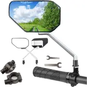 YELINTIAN 1Pair Bike Mirror NEW Handlebar Bicycle Mirror, 360°Adjustable Bicycle